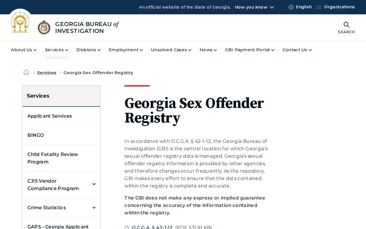 Official GBI registry channel for applicable Clarke County released inmate photos